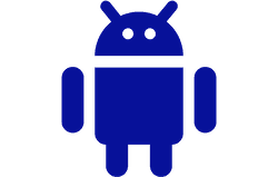 android_logo_blue Android Smartphone or Tablet Device